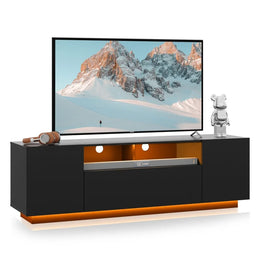 Modern TV entertainment center for 65-inch TVs with ample storage