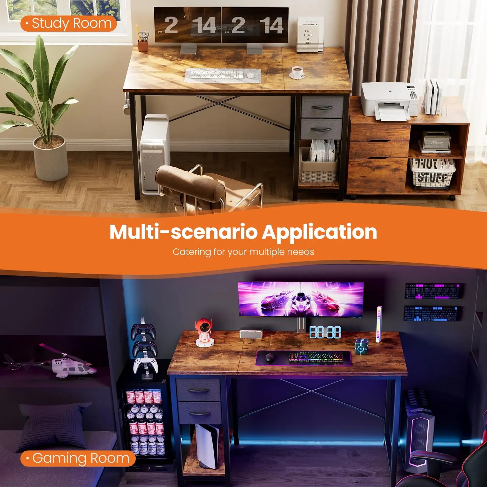 Adjustable Computer Desk
